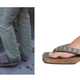 Illustration for article titled Kanye Was Wearing His Tiny Slides the Japanese Way, OK?